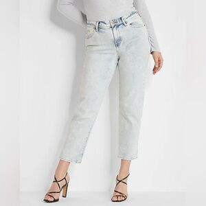 Express Women Boyfriend Mid Rise Jeans Size 12